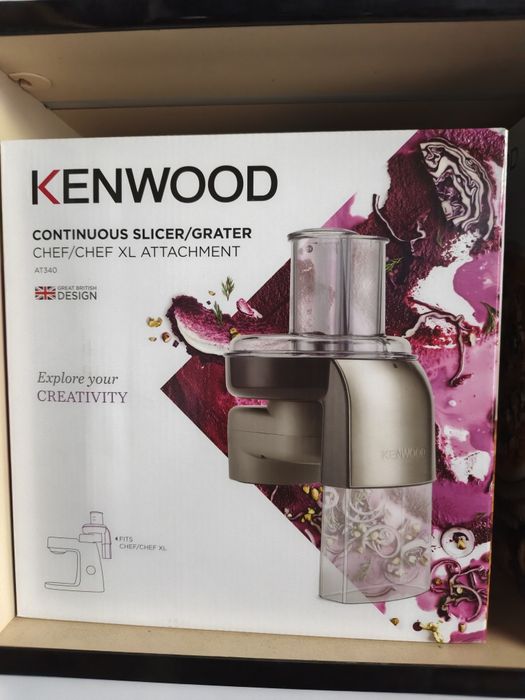 высокоскоростная насадка-овощерезка Kenwood AT340 (модель AWAT340001)