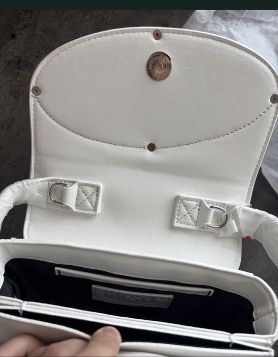 Geanta Diesel alba de umar