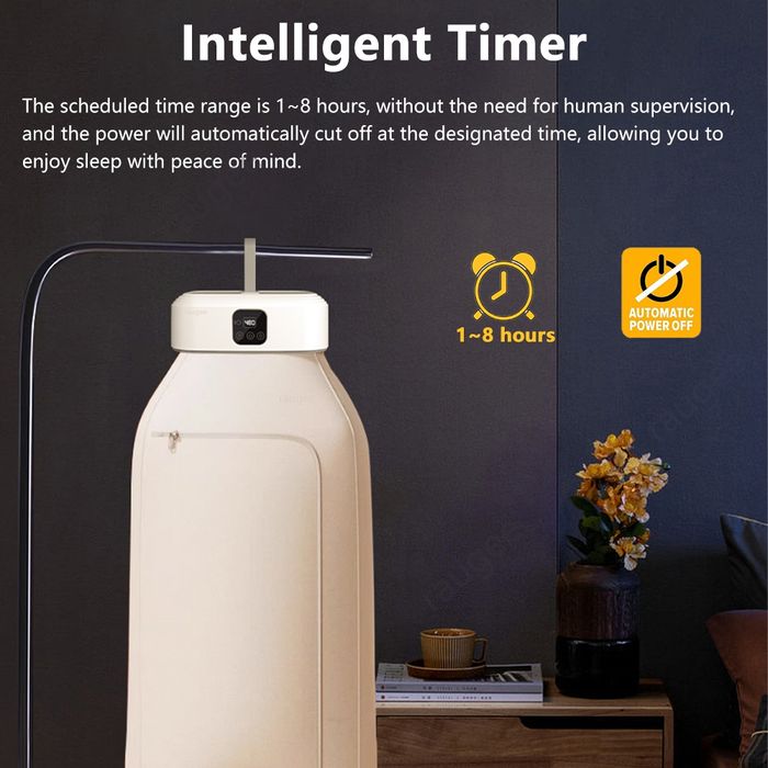 Преносима сушилня за дрехи,  600W, стерилизация с UV светлина