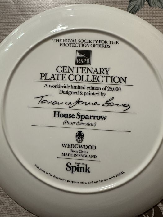 Колекционерски декоративни чинии СВЕТОВНО ограничена серия