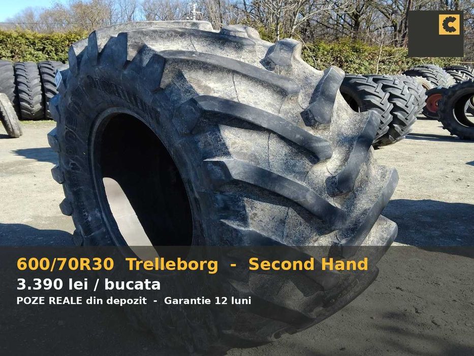 Cauciucuri 600/70R30 Trelleborg Anvelope Tractor SH GARANTIE Livrare