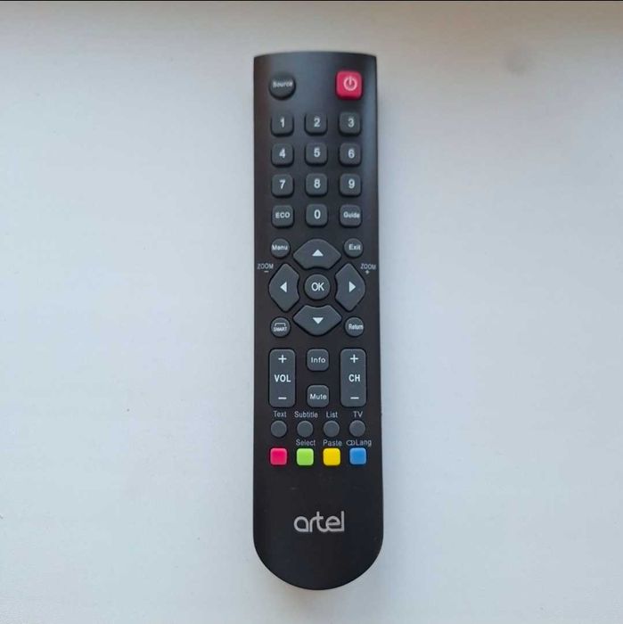Оригинальный пульт Artel для телевизора