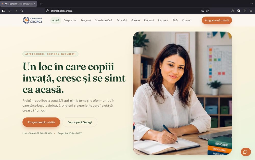 Site profesional pentru afacerea ta – de la 250 €