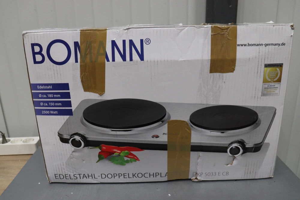 Двоен Котлон Bomann DKP5033 ECB, 2500W