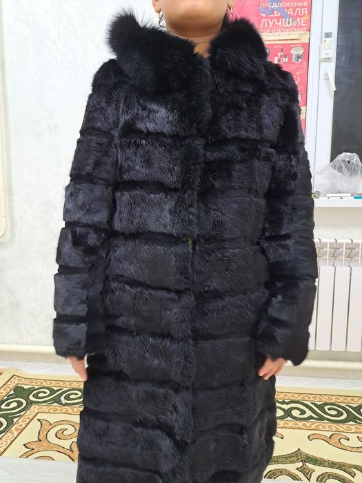 Кара шуба 46-48размери