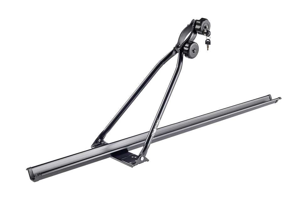 Suport Bicicleta CRUZ , otel / aluminiu / race ; Montaj pe pavilion !