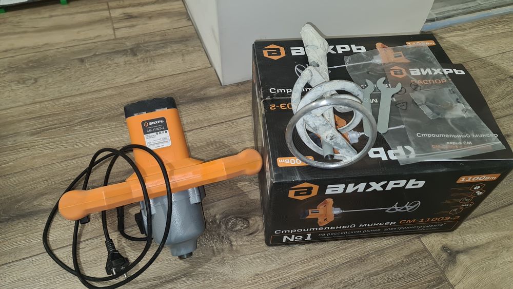 Строительный миксер Вихрь