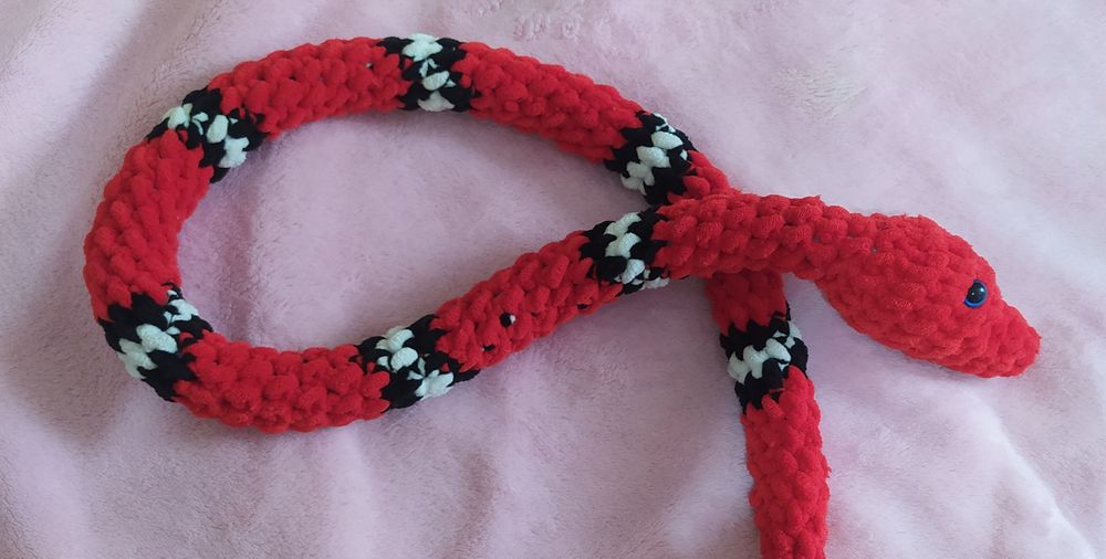 Мягкая игрушка Змея