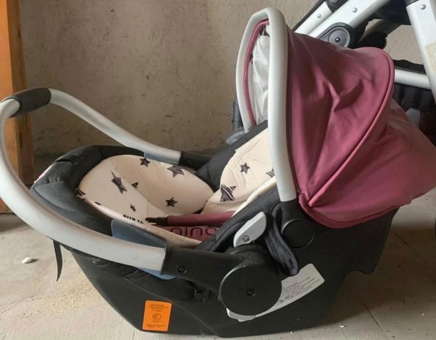 Комбинирана бебешка количка VIP Chipolino Нина 3 в 1