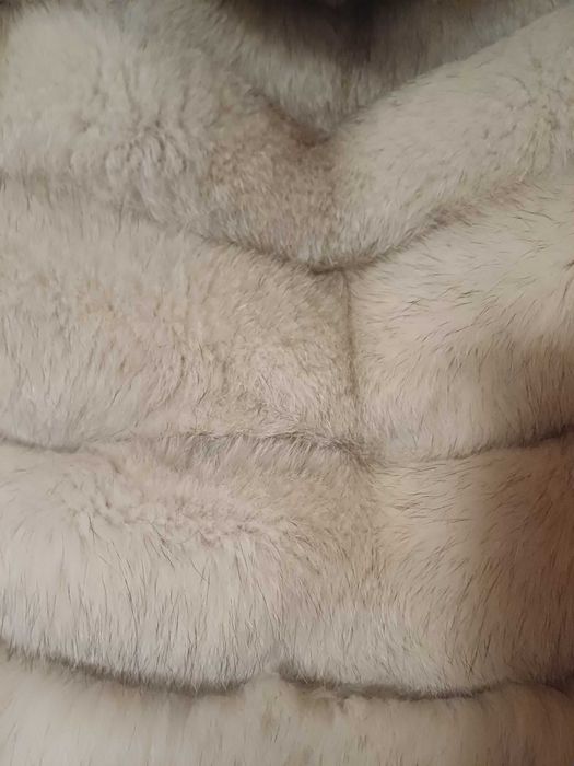 Палто от естествена кожа -лисица