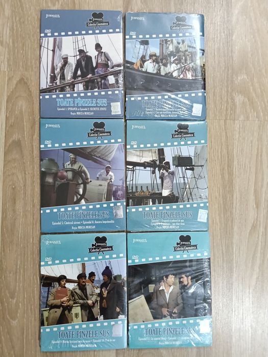 DVD Colecția Toate pănzele  sus  filme românești
