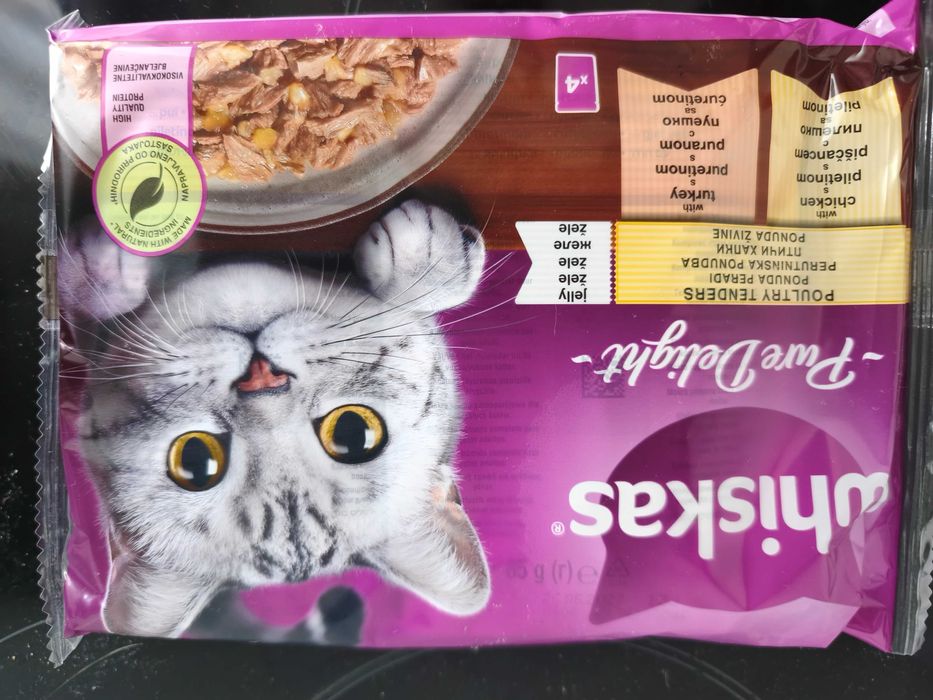 Котешка храна Whiskas Pure Delight