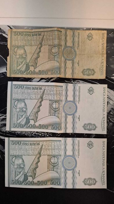 bacnote de 500 si 1000 lei