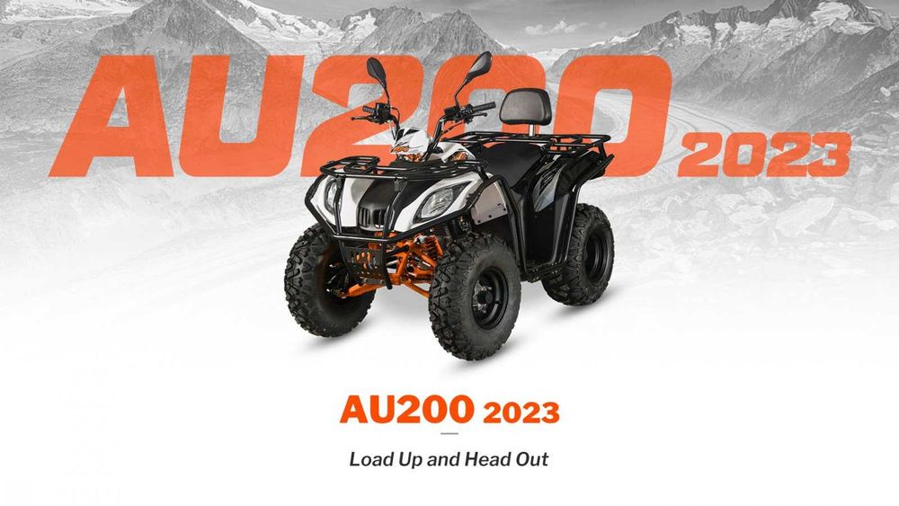 ATV KAYO AU200 [inmatriculabil, 4T, 176CC, 13.5cp, 2X4) la MYMOTO CLUJ