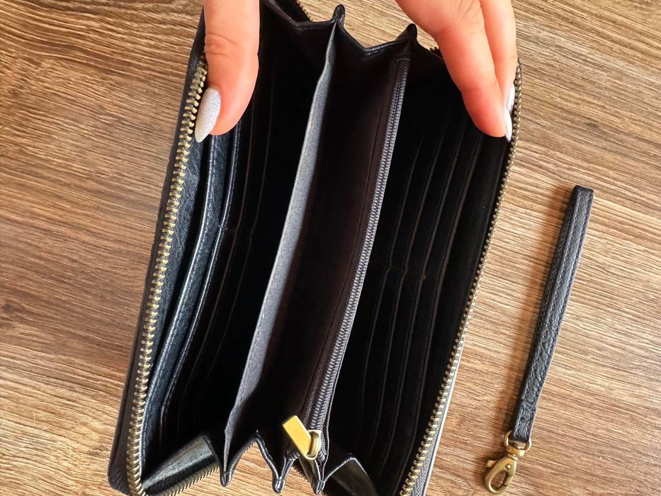 Портмоне от изкуствена кожа Fossil