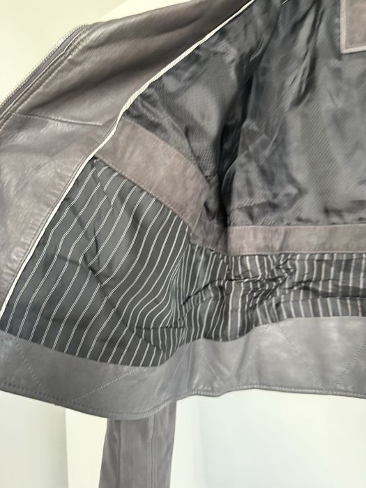 Кожаная куртка Massimo Dutti, 44-46