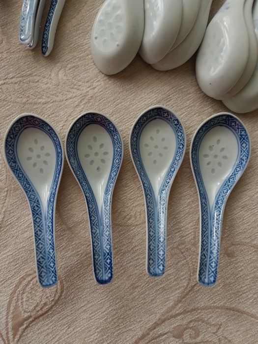 Порцеланови китайски  лъжици