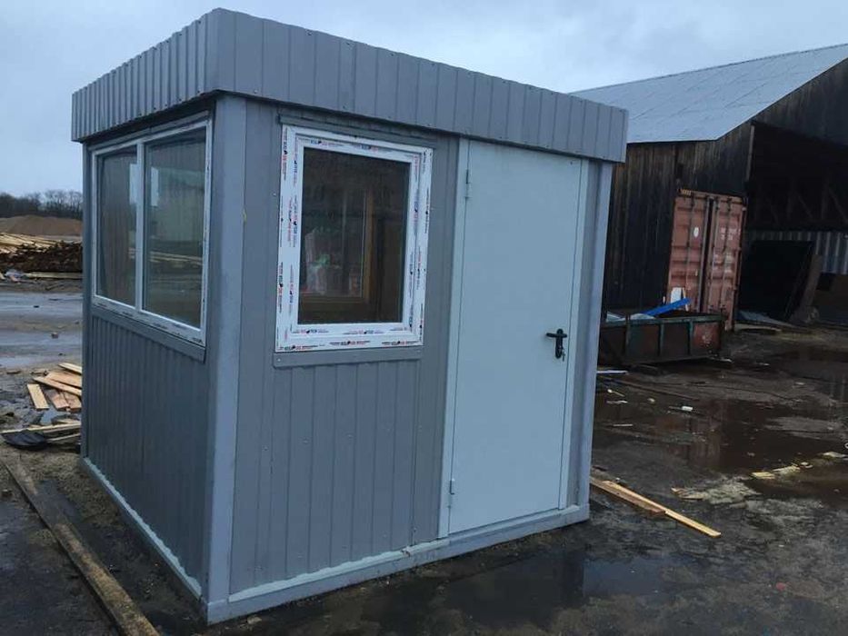 Будка охраны для парковок и строек