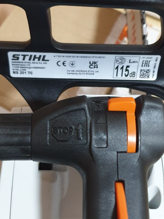 Drujbă Profesională Stihl 201tc nouă.