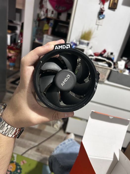 Kit Pc Calculator Amd ryzen 5 3400g cooler, Placa de baza prime a320ma