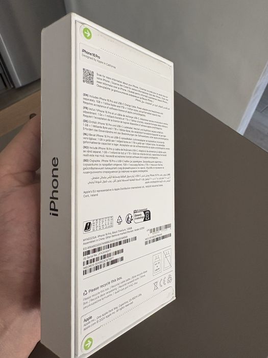 Iphone 16 pro 128 GB Чисто нов