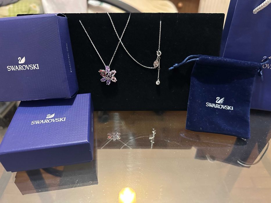 Колие Swarovski с кристали