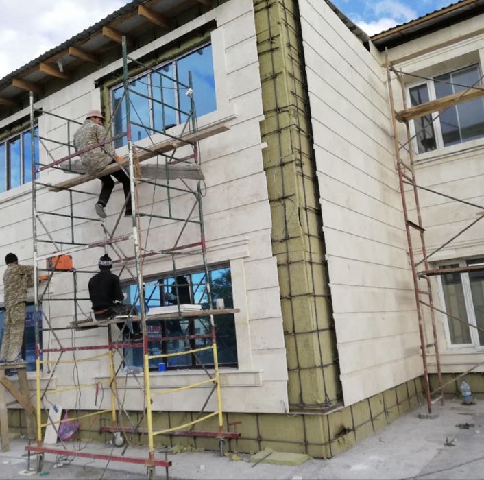 Облицовка фасада