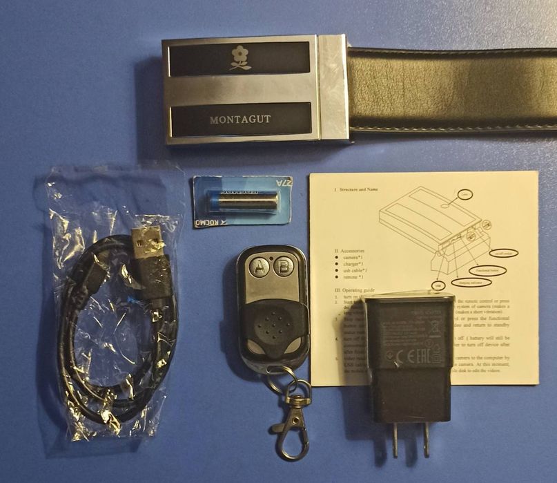 Ремень с камерой.