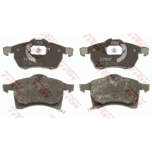 Set placute frana Punte fata Chevrolet Corsa Combi, Corsa Limuzina; Opel Astra F, Astra G, Meriva 2010-2017; Zafira A, 1999-2012, TRW GDB1350