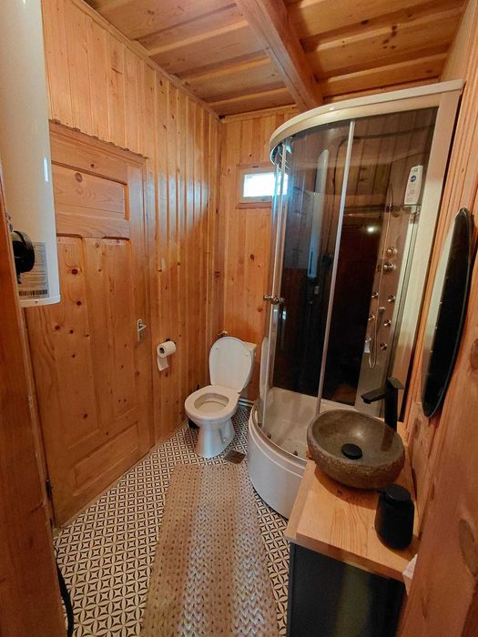 Cabana rustica cu sauna si teren generos la 12 km de Dej