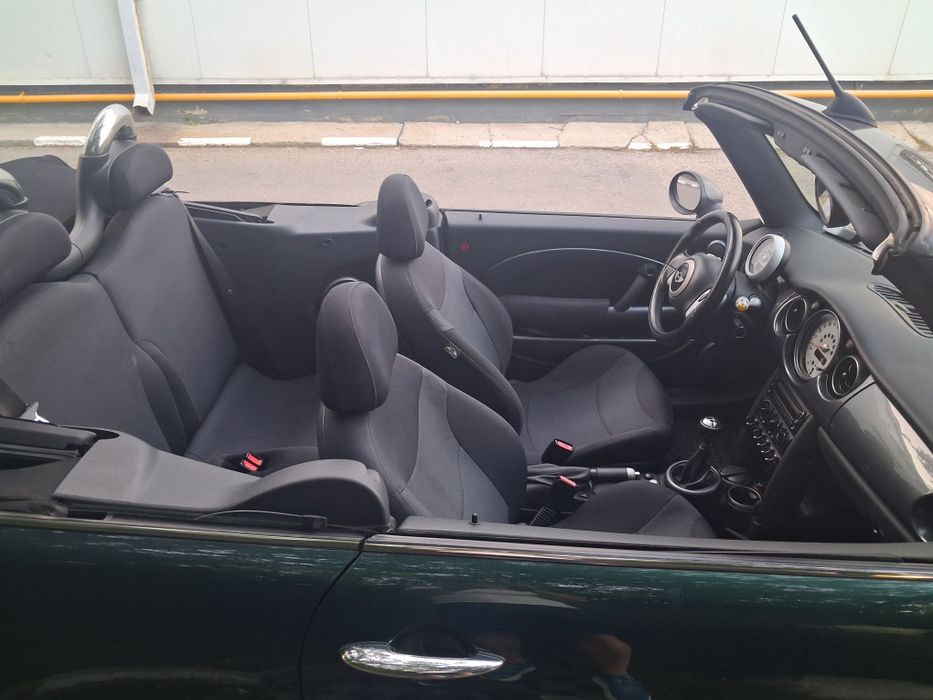 Mini Cooper/One cabrio 1.6 benzina , STARE EXCELENTA, aer conditionat, euro 4 an 2005