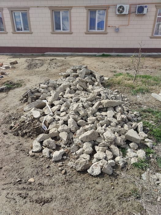 Бетонные отходы для фундамента