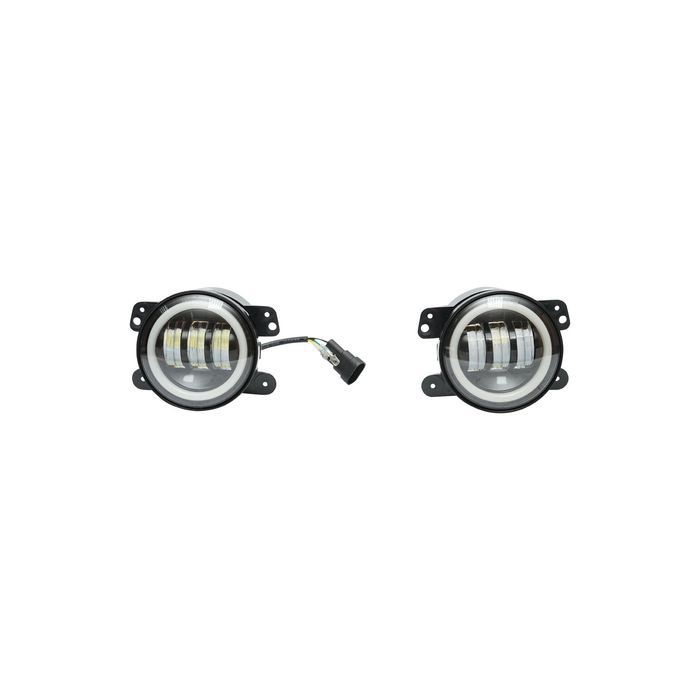 Proiector cu 6 LED-uri 9-60V 30W cu lumina de zi tip Angel Eyes