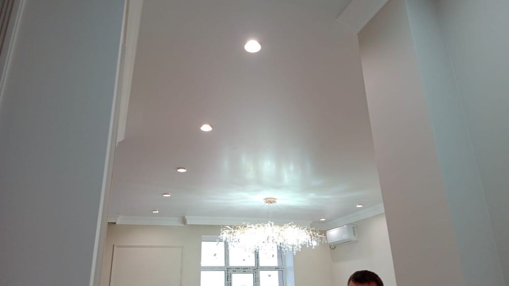 Натяжные потолки,софиты!Астана,Ильинка,Талапкер,пригород