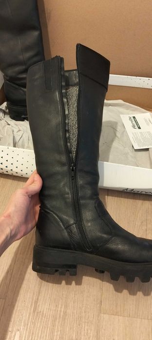 Cizme dama de piele Marelbo