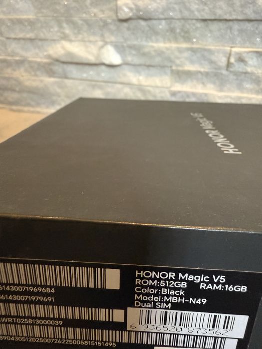Honor V5 Magic 512 gb 12 gb Ram Nou Black