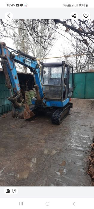 Услуги мини эксковатора