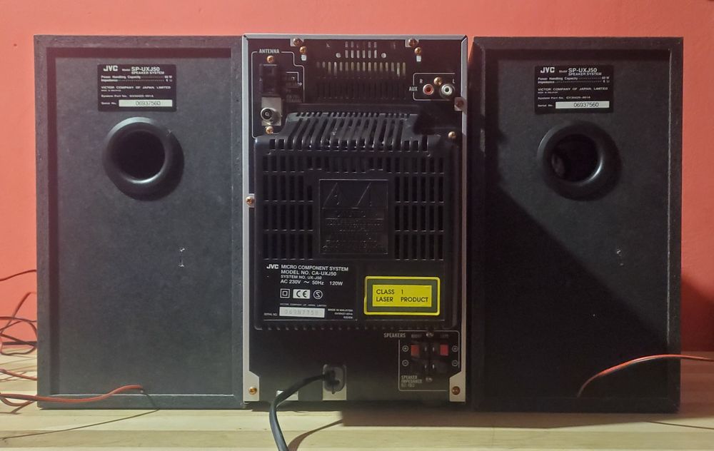 Sistem audio compact JVC UX50 2x70 W RMS