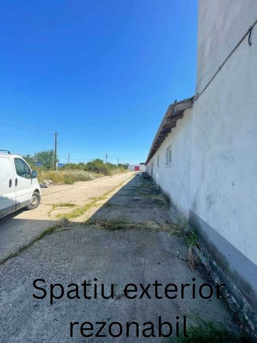 Hală pentru Depozitare in orasul SATU MARE 850 mp + Spatiu Exterior
