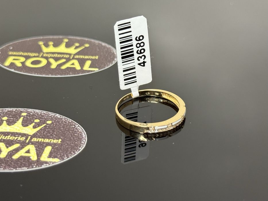 Bijuteria ROYAL : Inel AUR 14K NOU / 1.47 GR