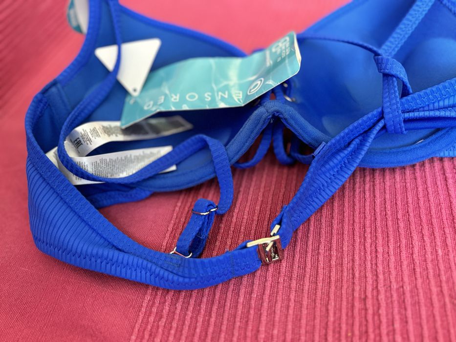 Бански 2 части в турско синьо