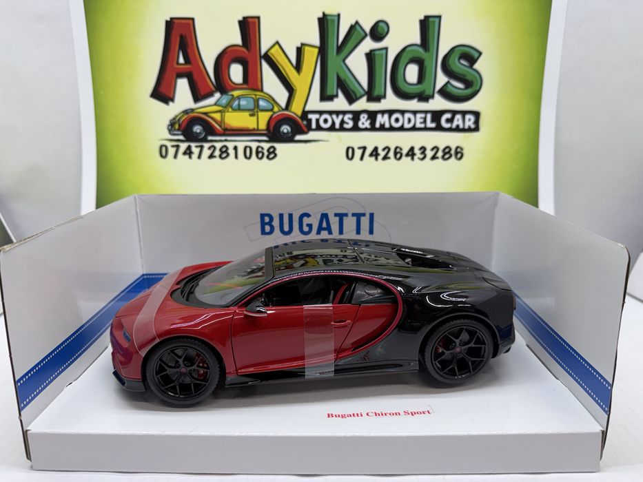Bburago BUGATTI CHIRON Sport macheta auto scara 1:18 24 cm