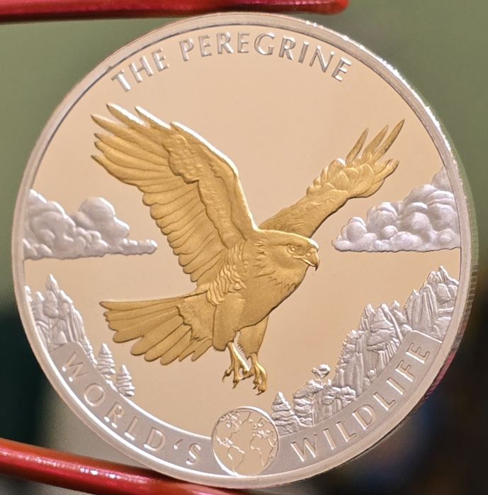 Congo Prehistoric Life Wildlife monede lingou argint 999