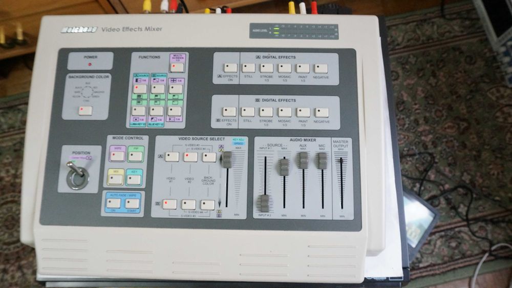 Mixer Audio-video cu efecte digitale Meicheng CMX-07
