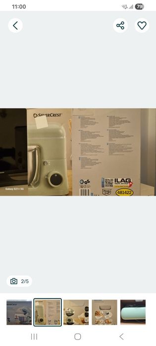 Robot bucatarie Silver Crest nou