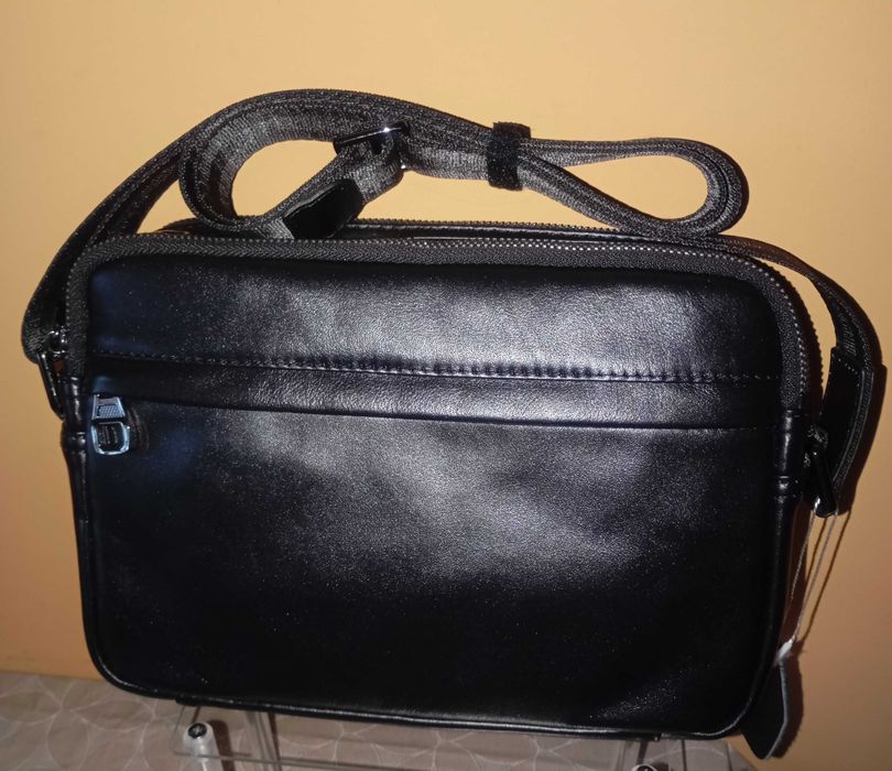 Мъжка чанта. Естествена кожа.