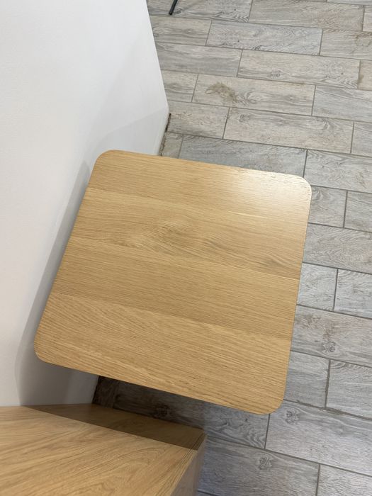 Кофейный столик из шпона «Дуб»