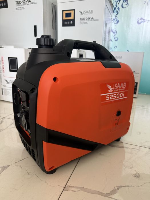 Бесшумный инверторли генератор SAAB generator 2 kvt 2 кВт оптом арзон