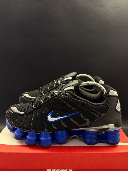 Nike Shox TL Black/Metallic Silver-Racer Blus- 41,42,43,44,45