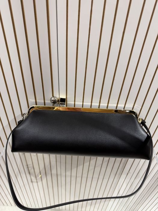 Нова чанта клъч естествена кожа Jacquemus